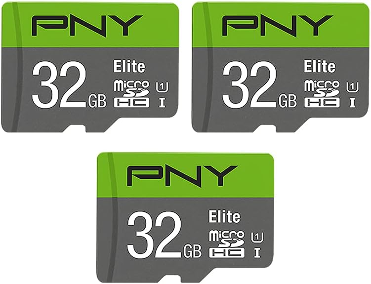 PNY 128GB Elite Class 10 U1 microSDXC Flash Memory Card - 100MB/s, Class 10, U1, Full HD, UHS-I, Micro SD (Pack of 2)