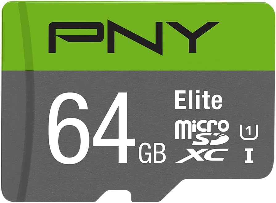 PNY 128GB Elite Class 10 U1 microSDXC Flash Memory Card - 100MB/s, Class 10, U1, Full HD, UHS-I, Micro SD (Pack of 2)