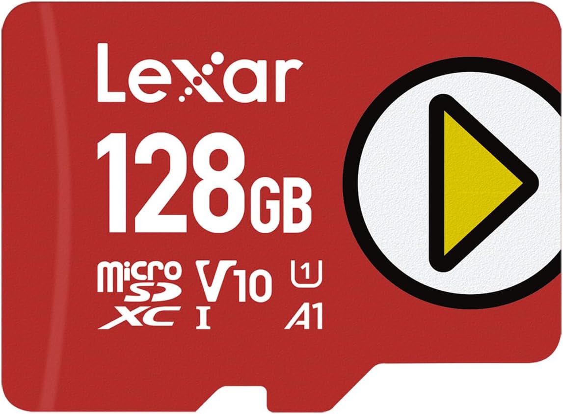 Lexar 1TB Play Blue Micro SD Card, UHS-I, C10, U3, V30, A2, 4K, Up to 160MB/s microSDXC Memory Card, Expanded Storage for Nintendo-Switch, Gaming Devices, Smartphones, Tablets (LMSPLBL001T-BNNNU)