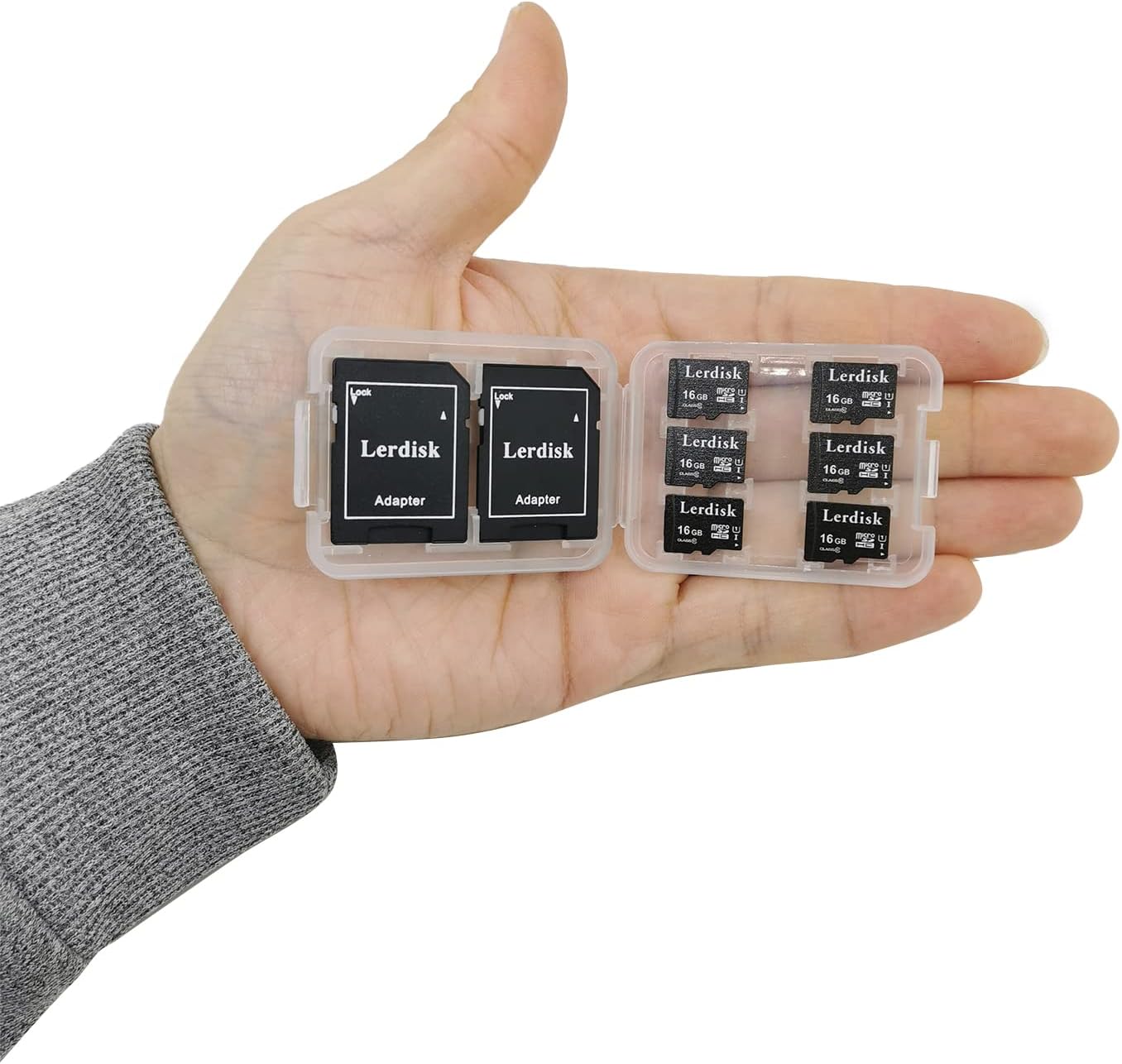 Factory Wholesale Micro SD Card 64GB U3 Pack of 6 in Bulk MicroSDXC UHS-I C10 with SD Adapter Produced by Authorized Licencee(64GBX6) image 13