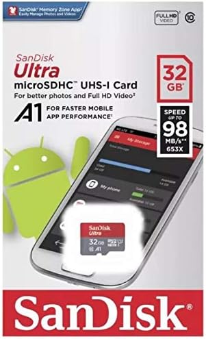 SanDisk Ultra 32GB Micro SD SDHC Memory Flash Card (5 Pack) UHS-I Class 10 SDSQUAR-032G-GN6MN Wholesale Lot Bundle with 5 Plastic Jewel Cases and Everything But Stromboli Card Reader