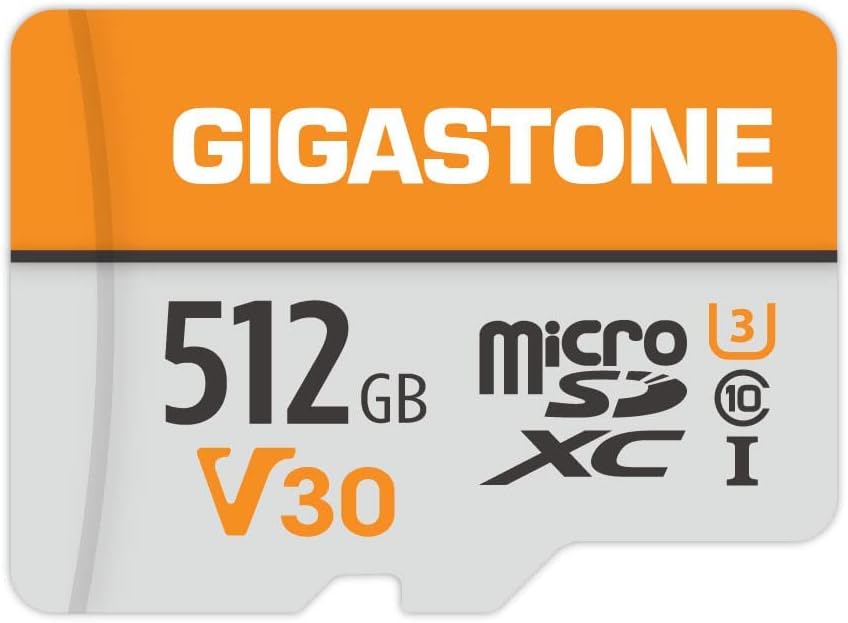 GIGASTONE 128GB 2-Pack Micro SD Card, 4K Video Pro, Compatible with GoPro, Security Camera, Dash cam, Drone, 95MB/s MicroSDXC Memory Card UHS-I V30 Class 10, with 2 SD Adapter