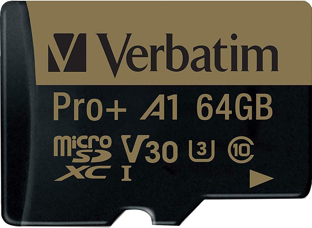 Verbatim 8GB Premium microSDHC Memory Card with Adapter UHS-I V10 Class 10 supports Full HD (1080p) U1 speed rated Up to 80MB/s read speed