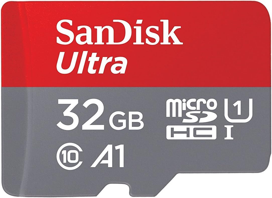 SanDisk Ultra 32GB Micro SD SDHC Memory Flash Card (5 Pack) UHS-I Class 10 SDSQUAR-032G-GN6MN Wholesale Lot Bundle with 5 Plastic Jewel Cases and Everything But Stromboli Card Reader