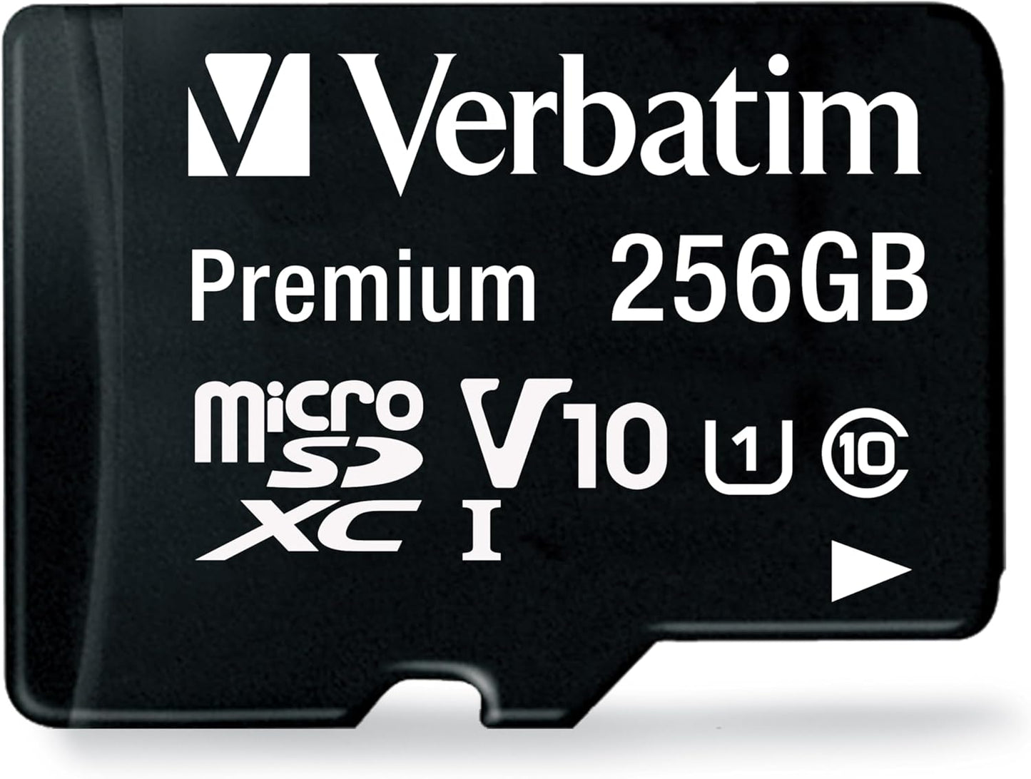 Verbatim 8GB Premium microSDHC Memory Card with Adapter UHS-I V10 Class 10 supports Full HD (1080p) U1 speed rated Up to 80MB/s read speed